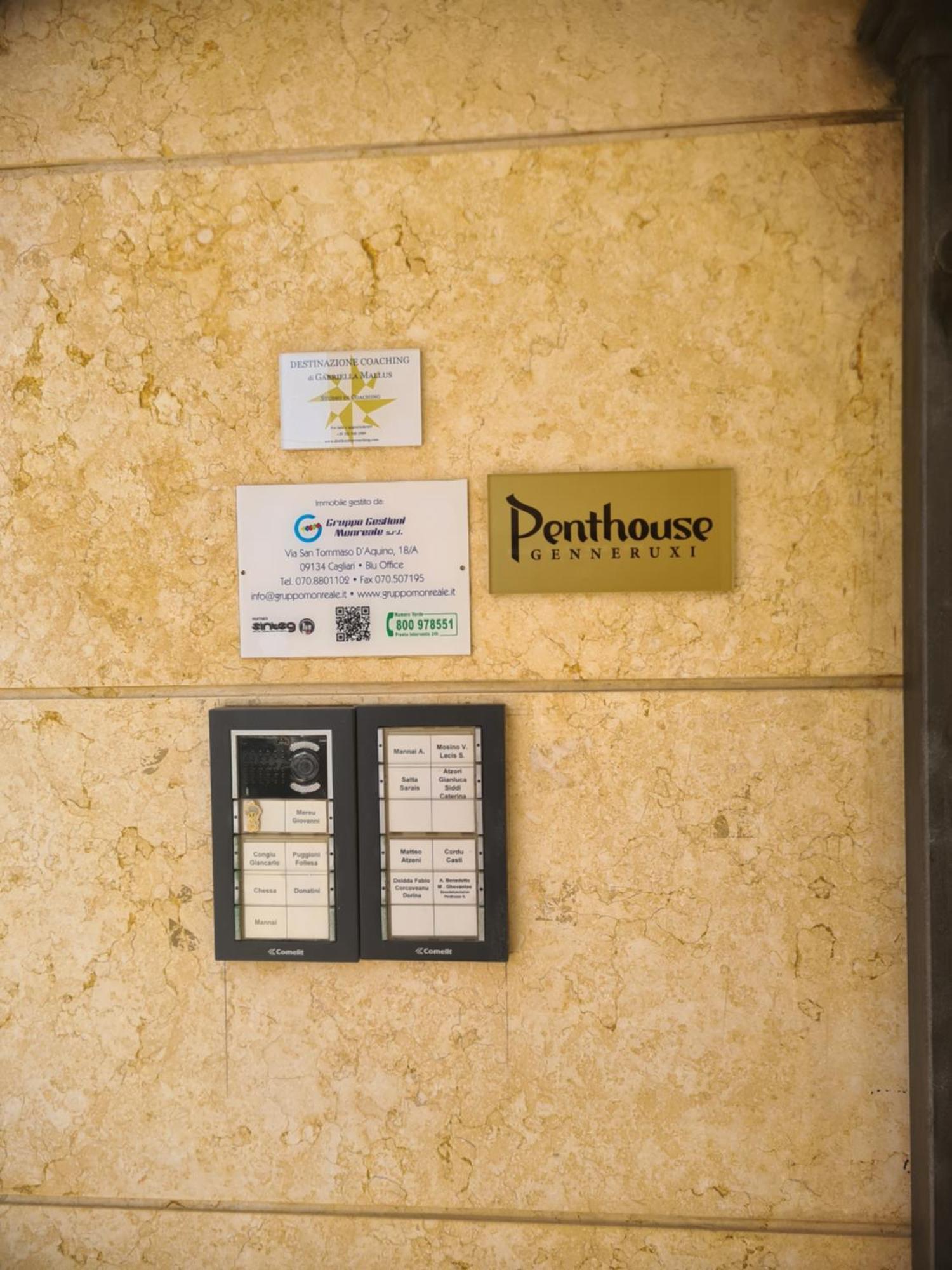 فندق Penthouse Genneruxi كالياري المظهر الخارجي الصورة